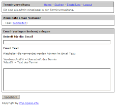 Oftmals erreichen sie damit, dass sie direkt antwortet und sich vielleicht sogar entschuldigt, erst so spät zu antworten. Terminverwaltungs Script Php Kalender