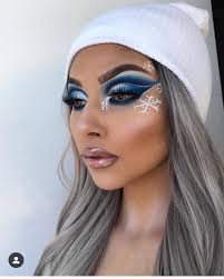 Pin By Theyanamarie On Makeup Holiday Makeup Looks Snowflake Makeup Holiday Makeup