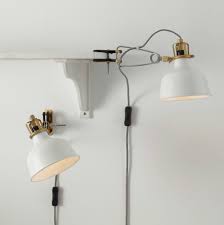 11 Ikea Products Every Renter Should Know About Ikea Ranarp Wall Lights Clamp Lamp