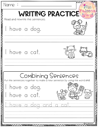 Free Writing Practice Combining Sentences Writing Sentences Worksheets Writing Practice Worksheets Writing Worksheets