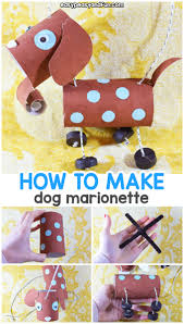 How to make the platypus paper bag puppet: How To Make A Dog Marionette Puppet Easy Peasy And Fun