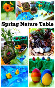 Spring Nature Table Ideas Spring Nature Table Nature Table Spring Nature
