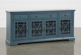 Get free shipping on qualified blue tv stands or buy online pick up in store today in the furniture department. Belle Blue 70 Inch Tv Stand With Glass Doors Living Spaces