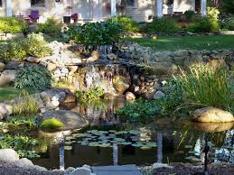 Water flow, lighting and effect; Water Features Vetorino S Landscaping Irrigation Llc