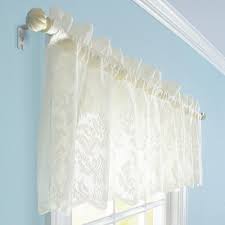 Pure white window sheer scarf curtain wedding drape panel swag voile 56 x 216. Sheer Curtains Walmart Com