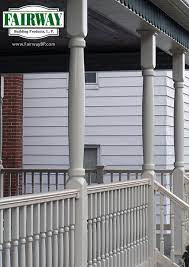 Porch And Deck Railing Vinyl Composite Aluminum Railing Systems Specialty Railing Systems Railing Accessories Post Deck Railings Porch Posts Railing