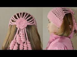 اشكال توك شعر من الكروشيه افكار توك اطفال كروشيه بالصور اجمل توك كروشيه youtube crochet hats crochet hair accessories crochet hat pattern