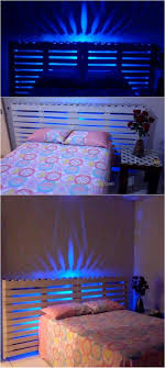 Bed headboards made out of pallets. 150 Diy Ideas For Wood Pallet Bed Headboards Inspirationalz Inspirationalz