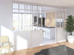 Tendance La Cloison Verriere Blanche Joli Place En 2020 Verriere Blanche Cuisine Verriere Cloison Verriere