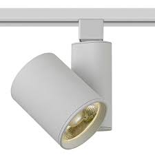White 15 Watt Led Cylinder Small Track Head For Halo System 58n87 Lamps Plus