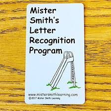 List of all 26 letters in the english alphabet with names (words), pronunciation, number, capital and small letters from a to z. Mister Smith S Letter Recognition Program Jesse Sawyer Smith 9780999683002 Amazon Com Books