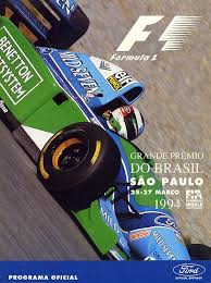 1994 03 27 Grande Premio Do Brasil Interlagos Formula 1 Event Artwork Formula 1 Programme Cover Formula 1 Vintage Racing Poster Grand Prix Formula 1