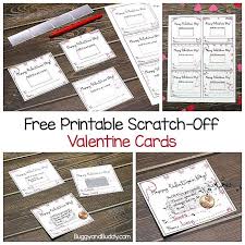 You can find lots of printable pages here to decorate and give to your valentine on. Free Printable Scratch Off Valentine Cards For Valentine S Day Buggy And Buddy