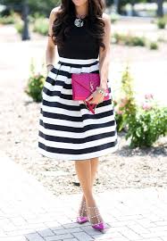 Black And White Striped Skirt Outfit Ideas My Favorite Midi Skirt Striped Skirt Outfit Striped Midi Skirt White Striped Skirt