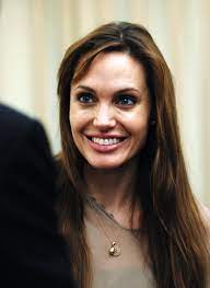 Angelina jolie portrait , actress , hollywood actresses , celebrity , gorgeous. Pictures Of Angelina Jolie Smiling In Pakistan 2010 09 08 09 15 00 Popsugar Celebrity
