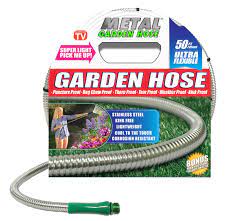 4.8 out of 5 stars based on 123 product ratings(123). As Seen On Tv 50 Metal Garden Hose