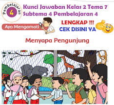 Lengkap Kunci Jawaban Kelas 2 Tema 7 Subtema 4 Pembelajaran 4 Kunci Jawaban Tematik Lengkap Terbaru Simplenews
