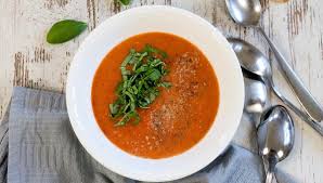 Frische Tomatensuppe Nach Jamie Oliver Rezept Tomaten Suppe Frische Tomatensuppe Tomatensuppe