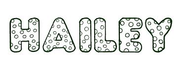 Name coloring pages for adults. Coloring Page First Name Hailey