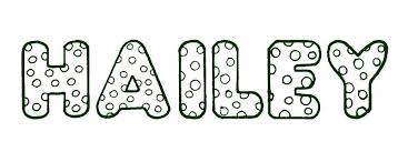 Folks who are struggling with despair, panic and. Coloring Page First Name Hailey