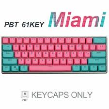 Merk61 mechanical keyboard offers great typing experience for a typist's daily use. Keycaps 61 Pbt Gaming Backlight 2 Color For Mechanical Keyboard Gh60 Rk61 Alt61 Ebay