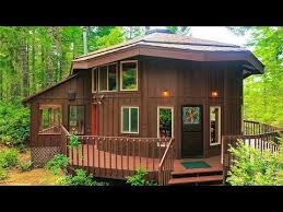 900 Sq Ft Round Cabin On 1 25 Acres In Tahuya Tiny House Design Ideas Le Tuan Home Design Youtube Cabins And Cottages Tiny House Cabin Tiny House