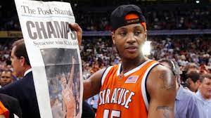 Watch carmelo anthony and syracuse face off against kirk hinrich and kansas in the 2003 national championship. Su Top 100 3 Carmelo Anthony Orange Fizz Daily Syracuse Recruiting News Team Coverage