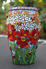Mosaic Flower Pots Mosaic Flowers Mosaic Flower Pots Mosaic Pots