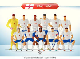 Bobby moore captained team america against england in the 1976 bicentenial tournement. England National Football Team For International Tournament Vector Illustration Canstock