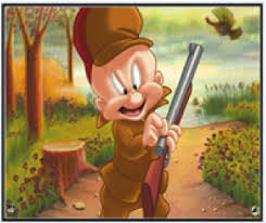 I own a mansion and a yacht. Elmer Fudd Im Hunting Wabbits Home Facebook