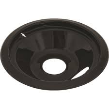 Electric range drip pans are available in a variety of materials and finishes. National Brand Alternative Part 560733 Porcelain Coated 8 In Drip Pan For Ge And Hotpoint Electric Ranges In Black 6 Pack Cooktop Oven Range Repair Parts Home Depot Pro