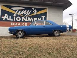 Image result for Bright Blue 1969 Dart