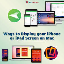 3 Ways To Display Your Iphone Or Ipad Screen On Mac Iphone Ipad Mac Application