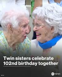 Identical twin sisters Marilyn Wright and Madelyn Casper celebrated a  milestone this past week — their 102nd birthday! They are both moms with a  total of 13 children between them. And no