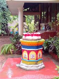 Pin By Pratheep On Tulasi Kattae Pooja Room Design Tulsi Pot Puja Room