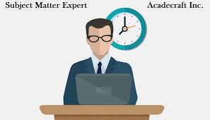 If You Want Quality Subject Matter Expert Services From The Expert And High Experienced Sme S Try Acadecraft Being A Provider Subjects Copy Editing Elearning