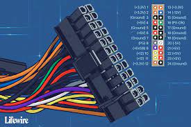 Key variable loader (kvl) cable pinouts. 24 Pin Motherboard Power Connector Pinout