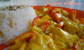Poulet Au Curry Et Lait De Coco La Cuisine De Mimine Poulet Curry Recettes De Cuisine Recette De Plat