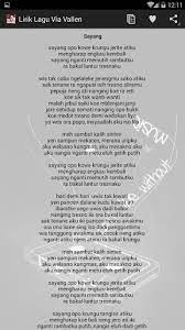 Lirik Lagu Demi Kowe