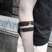 two bold line armband tattoo kalin serit kol bandi dovmesi kol bandi dovme kol bandi dovmesi kol bandi