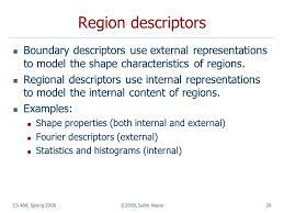 Representation And Description Ppt Video Online Download