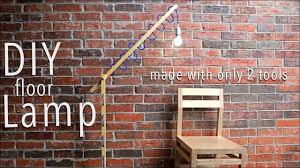 Hi everybody one year ago i started my first real diy project, and nearly at he same time i realised that i`m a steampunker in my thoughts and doings. Diy Floor Lamp W Only 2 Tools Free Plans Included Youtube