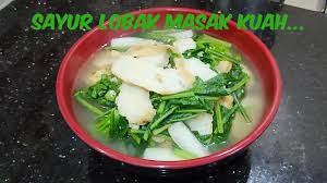 Masukkan usus ayam, rebus selama 45 menit. Sayur Lobak Masak Fishcake Youtube