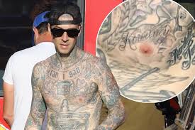 Travis barker and kourtney kardashian are seen in attendance during the ufc 260 event at ufc woman of many talents, he complimented her in the comments. Kourtney Kardashian Tattoos I Love You On Travis Barker