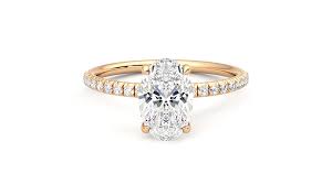 Both modern and romantic in feel, rose gold engagement rings are a beautiful choice for today's blushing bride. Dulcet 18k Rose Gold Pave Style Engagement Ring Taylor Hart