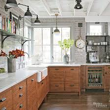 Industrial Meets Rustic In This Kitchen Eclectic Kitchen Kitchen Design Rustic Kitchen
