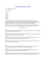 Contoh percakapan umumnya memiliki tema tentang liburan, pendidikan, jual beli, dan lingkungan. 2