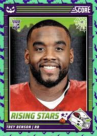 Trey Benson 2024 Score-A-Treat #47 Rising Stars