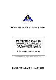 Lembaga hasil dalam negeri (lhdn). Http Www Hasil Gov My Pdf Pdfam Pr 04 2020 Pdf