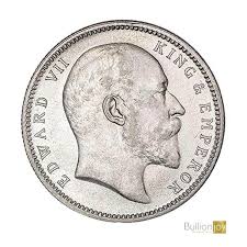 Buy 10 gram silver coin, buy silver coin 10 gm, silver coin buy 10 gram, 10 gram silver coin rate, buy 10 gram silver coin online in india, free insured shipping,cash on delivery cod,credit card emi,bis hallmark coins bars,guarantee quality,trusted brands. 1905 King Edward Vii India One Rupee Silver Coin Collectors Coin Bullionjoy